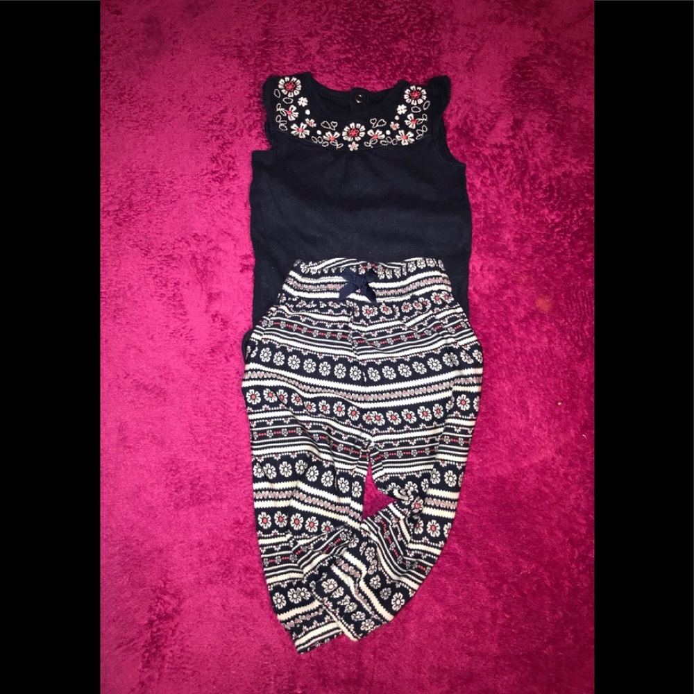 Jumper set and pants set